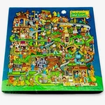 Vintage Springbok Short Round Of Golf Puzzle Complete Colorful Cartoon. Fixed Price $34.99.