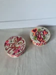 Vintage Lot Two 2 Sandy Miller Springbok Love Thingies Hearts Puzzles As Is. Fixed Price $38.00.