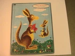Vintage Kangaroo Frame Tray Puzzle Whitman #4421 Dated 1961 11" X 14". Fixed Price $22.78.