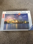 New Ravensburger 3000 Piece Jigsaw Puzzle - Sydney, Australia At Night Sealed. Fixed Price $49.99.