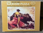 500 Piece Puzzle "the Bullfighter" Whitman Deluxe Guild B4615 - 15.5" 18". Fixed Price $19.79.
