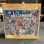 Hollywood Stars 1000 Piece Puzzle 254 Character Sealed 24X30 White Mountain Usa. Fixed Price $20.00.
