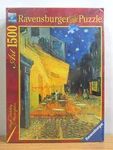 Ravensburger Puzzle Vincent Van Gogh Cafe Terrasse 1500. Fixed Price $20.36.