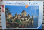 Ravensburger Switzerland: Castle Oberhofen On Lake Thuner 3000 Pc Jigsaw Puzzle. Fixed Price $59.99.
