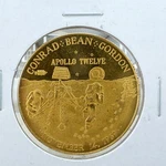 Conrad Bean Gordon Apollo Twelve Xii Space November 14, 1969 Medal SP801. Fixed Price $5.00.