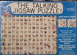 The Talking Jigsaw Puzzle 1992 Don Scott 560 Piece 21" X 15" New Sealed. Fixed Price $80.00.