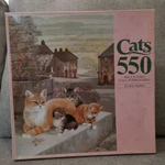 Milton Bradley Cats 550 Jigsaw Puzzle Tea Rose Playtime Kittens Brand New Sealed. Fixed Price $14.00.