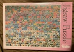 New Vintage Nordevco 500 Pc Jigsaw Puzzle Us.commemoratives Stamps Factory Seal. Fixed Price $24.99.