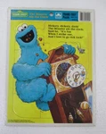 Sesame Street Cookie Monster 1989 Frame-tray Puzzle 4524A-36, Jim Henson Golden. Fixed Price $6.88.