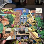 Vintage 1987 Roseart Teenage Mutant Ninja Turtles Rooftop Puzzle Tmnt Complete. Fixed Price $12.99.