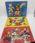 Built Rite Toys Sta-n-place Furry Inlaid Child's Tray Puzzle Set Of 3 New. Fixed Price $17.99.