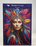 Bluebird Indian Beauty 1000 Piece Jigsaw Puzzle Nib Native American Art. Fixed Price $26.99.