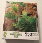 Ceaco Vanishing Act By Art Wolfe 550 Piece Puzzle. Fixed Price $20.00.