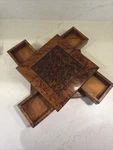Thuya Burl Wood Morocco Puzzle Box Handmade-carved Secret Opening Jewelry. Fixed Price $49.99.
