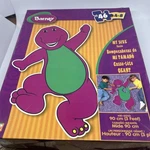 Vintage 2002 Mattel Barney My Size 46 Pc Floor Puzzle Complete Big 3 Feet Tall!. Fixed Price $19.95.