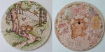 Lot Of 2 Springbok Mini Jigsaw Puzzles Friends Brighten Up The Way & Happy Day. Fixed Price $24.97.