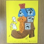Judy/instructo Vintage Wooden Old Woman Shoe Tray Puzzle 12 Pieces 1980. Fixed Price $14.99.