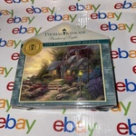 Thomas Kinkade 1000 Pc Jigsaw Puzzle Seaside Hideaway Cottage Limited Edition. Fixed Price $25.00.