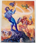 Vintage 1983 Masters Of The Universe He-man Golden 100 Piece Puzzle Complete. Fixed Price $26.95.