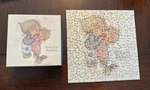 Vintage Hallmark Springbok Mini Puzzle Complete 7X7" Try Little Kindness. Fixed Price $13.50.
