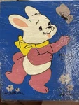 Vintage Playskool Peter Rabbit Piece Wooden Puzzle 165-2. Fixed Price $19.95.