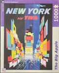 Nypc New York Fly Twa Big Apple 1000 Piece Jigsaw Puzzle Speed Puzzling. Fixed Price $12.99.