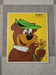 Vintage Playskool Puzzle Yogi Better Than The Average Bear 340-6 Usa 14 Pieces. Fixed Price $14.99.