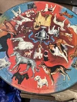 1966 Springbok Wood Puzzle Prize Dogs Shelfer Edition Large 60 Piece Complete. Fixed Price $30.00.