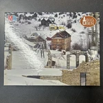 Vintage Milton Bradley Puzzle Big Ben Silver City Ghost Town 1000 Piece Sealed. Fixed Price $10.00.