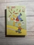 The Simpsons Jigsaw Puzzle Vintage 1990 100PC Bart Skateboard Homer Milton Brad. Fixed Price $20.00.