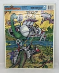 Vintage 1988 Tyco Dino Riders Frame Tray Puzzle Golden. Fixed Price $16.16.