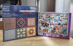 Springbok Multi-puzzle Great American Quilts (6 Puzzles) Animal Quackers New. Fixed Price $11.99.