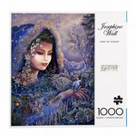 Spirit Of Winter Glitter Josephine Wall Woman Snow 1000 Piece Puzzle Buffalo. Fixed Price $13.99.