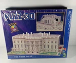 The White House Puzzle, Wrebbit, PUZZ-3D Brand New Sealed Rare 443 Pieces. Fixed Price $28.15.