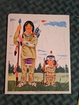 Vintage Jigsaw Puzzle Playskool Golden Press 80-6C Horse Indian Father & Son. Fixed Price $5.77.