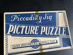 Vintage Piccadilly Jig Saw Picture Puzzle Nature 200 Pieces Antique Please Read. Fixed Price $14.19.