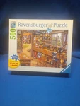Ravensburger Dad Shed 500 Piece Jigsaw Puzzle No. 14 859 2 Complete. Fixed Price $27.99.