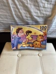 Garfield Cat Vista Jigsaw Puzzles 100PC New - Sealed. Box Caved In Bit.. Fixed Price $16.42.