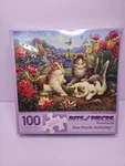 Bits And Pieces 100PC Puzzle Sunny Day Cats Kitten. Fixed Price $12.30.
