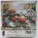 Ceaco Thomas Kinkade Evening At Swanbrooke Cottage 750PC Hidden Messages Puzzle. Fixed Price $25.99.