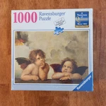 New Sealed Ravensburger 1000 Piece Jigsaw Puzzle Raffaello Cherubs 27 X 20. Fixed Price $6.00.