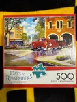 Buffalo Days Remember Hometown Heroes Puzzle 500 Pcs 21.25X15" Firetruck, New. Fixed Price $22.50.