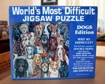 Buffalo Games 1992 Worlds Most Difficult Puzzle Dogs 529 Pc 15" X New Sealed. Fixed Price $10.00.