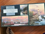 Thomas Kinkade Painter Of Light Ceaco Deluxe Jigsaw Puzzle Set 3 1 Box - New. Fixed Price $19.49.