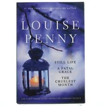 Louise Penny Mystery Box Set Still Life - Fatal Grace The Cruelest Month. Fixed Price $18.95.