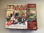 Briarpatch Santa's Sailboat Sleigh Puzzle 500P & Ornament Gift Set * New In Box. Fixed Price $10.00.
