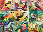 500 Piece Puzzles For Adults,colorful Cut-paper Style Birds Jigsaw. Fixed Price $16.99.
