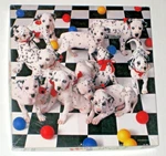 Springbok Here Spot 500 Piece Jigsaw Puzzle PZL2465 Dalmations Complete 1993. Fixed Price $7.99.