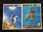 Vintage 1980S Golden Frame Tray Puzzle: Centurions 1986 Lot Of 2 Puzzles. Fixed Price $20.00.