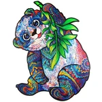 Unidragon Wooden Puzzle Jigsaw, Serious Panda, 314 Pcs, King Size. Fixed Price $69.99.